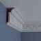 Ekena Millwork 6 1/4"H x 3 3/8"P x 7"F x 94 1/2"L, (16" Repeat), Shell Crown Moulding MLD06X03X07SH - alternate 10